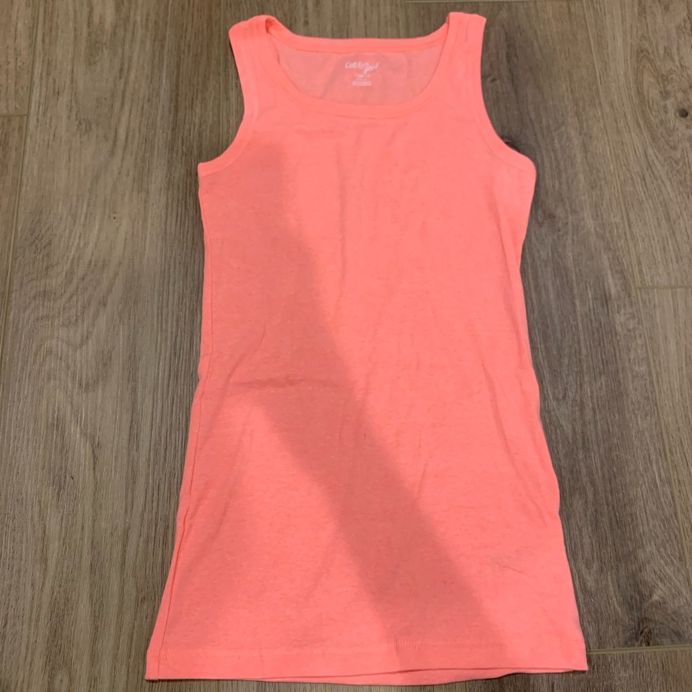 Cat and Jack Salmon Colored Tank Top